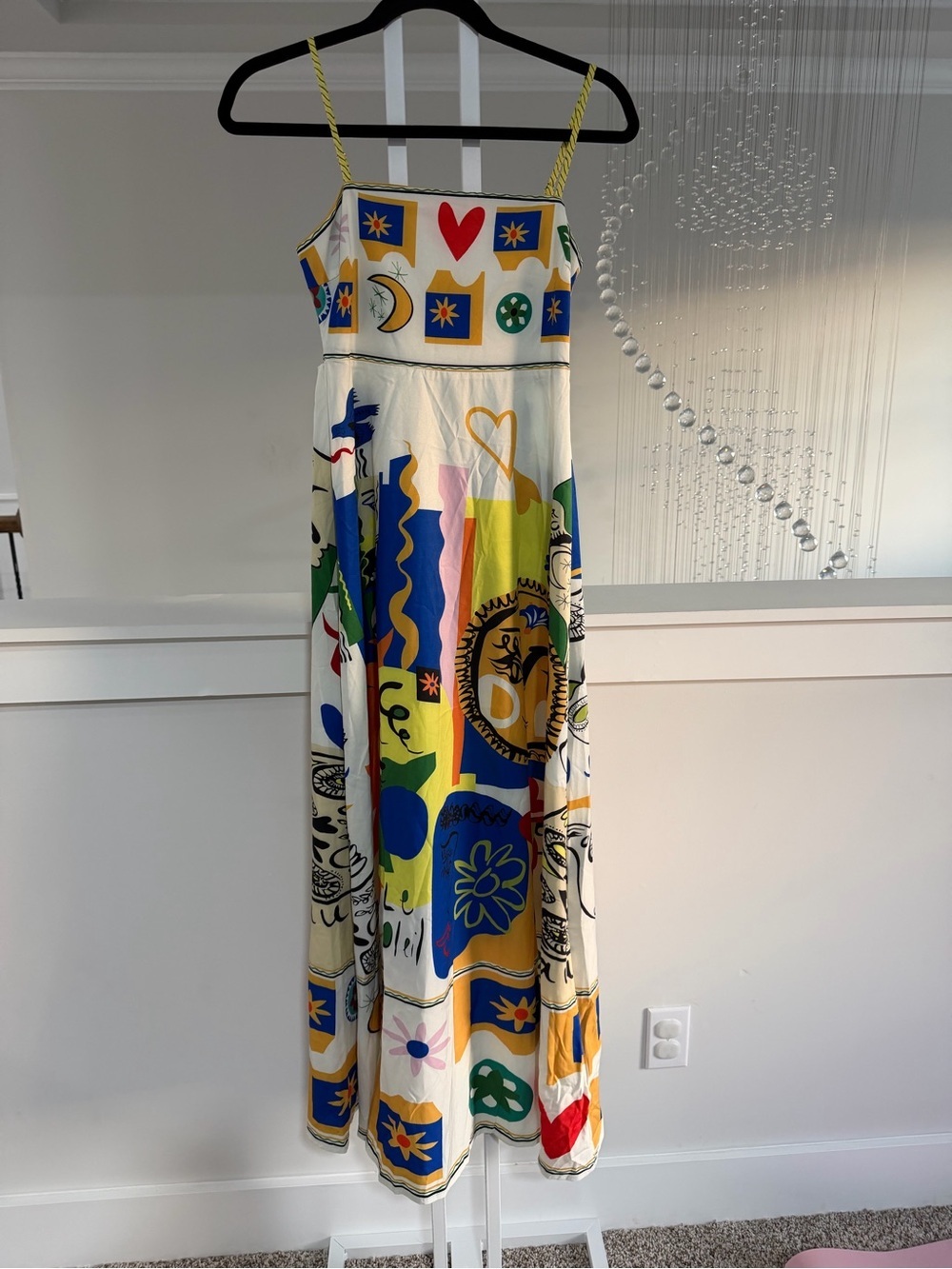 Commense Colorful Abstract Print Dress - Picture 3 of 7